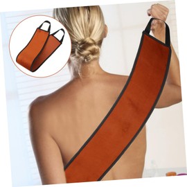 Beavorty 2pcs Apply Back Rub Self Tanning Mitt Applicator Mitt for Self Tanner Back Lotion Sunless Tanning Applicator Self Tanner Strip Flocking Stretch Strap Take a Bath