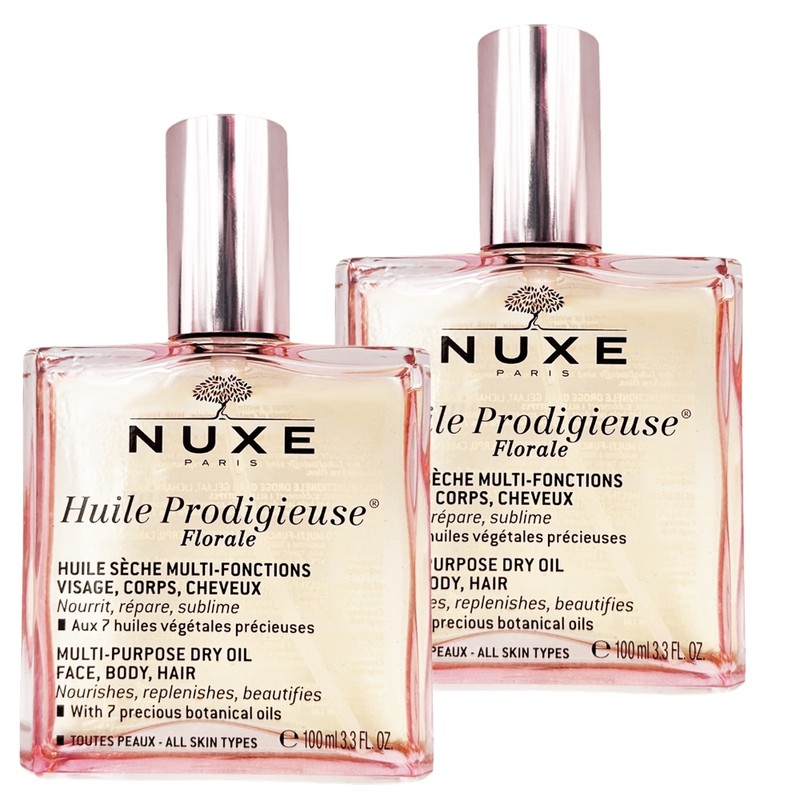 Nuxe Will Prodigy Multi Floral Oil 100ml x 2 Moisturizing