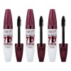 Juego 3 Mascara De Pestañas 7d Negro Alargador Y Waterproof