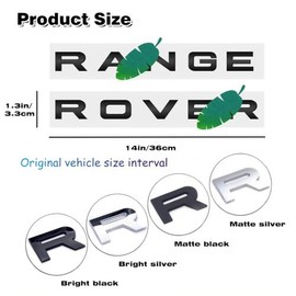 Car Emblem for Front Hood or Trunk lid Rear ABS Material car Badge car Style Replacement (Matte Black)