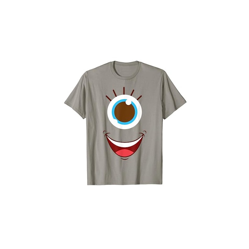Cute Monster Shirt Eyeball Face Monster Costume Kids Boys T-Shirt