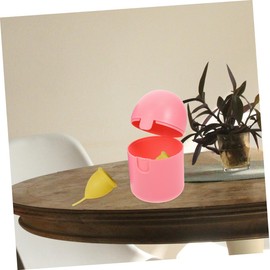 FOMIYES 3sets Cleaning Tool Case Disc Container Female Organizer Portable 2pcs*3