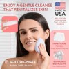 10 Pack Facial Sponge For Daily Deep Cleansing And Regular
