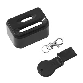 Seat Buckle Guard Belt Cover Locks，Buckle Guard Preventing Children Opening Buckle in Travelling，Plastic Seatbelt Secure Buckle Safety Cover Lock