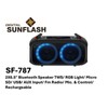 DIGITAL SUNFLASH SF-787 Wireless Rechargeable Audio Streaming Karaoke Devices Portable