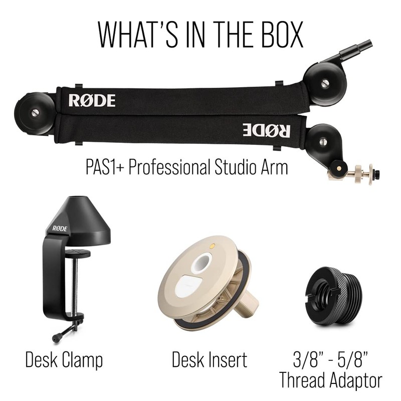 RØDE PSA1+ Professional Studio Arm with Spring Damping and Cable