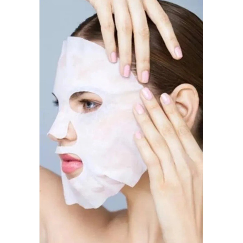 Kit 50 Mascarillas Faciales Hidratantes + Rodillo De Jade
