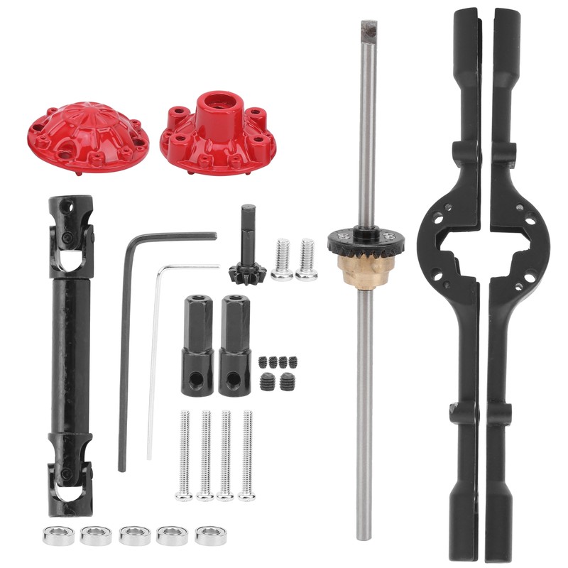 Metal Axle Differential Drive Shaft Kit Accessory Fit for WPL