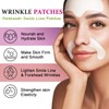12 Piezas Parches para Arrugas en la Frente y 12
