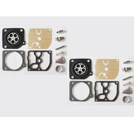 Carburetor Repair/Rebuild Kit Replaces ZAMA RB-215 for Echo CS-5100 Chainsaw ZAMA C1Q-K64C C1Q-K79B C1Q-K95B(Pack of 2)