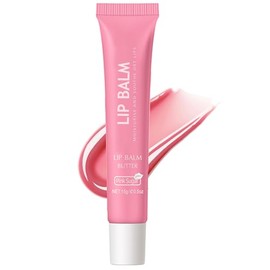 Bálsamo labial Butter Pink Sugar,Aceite de brillo de labios delicioso,Jelly Lip Treatment Lipgloss | Long Lasting Moisturizing Lip Treatment Balm,Jell