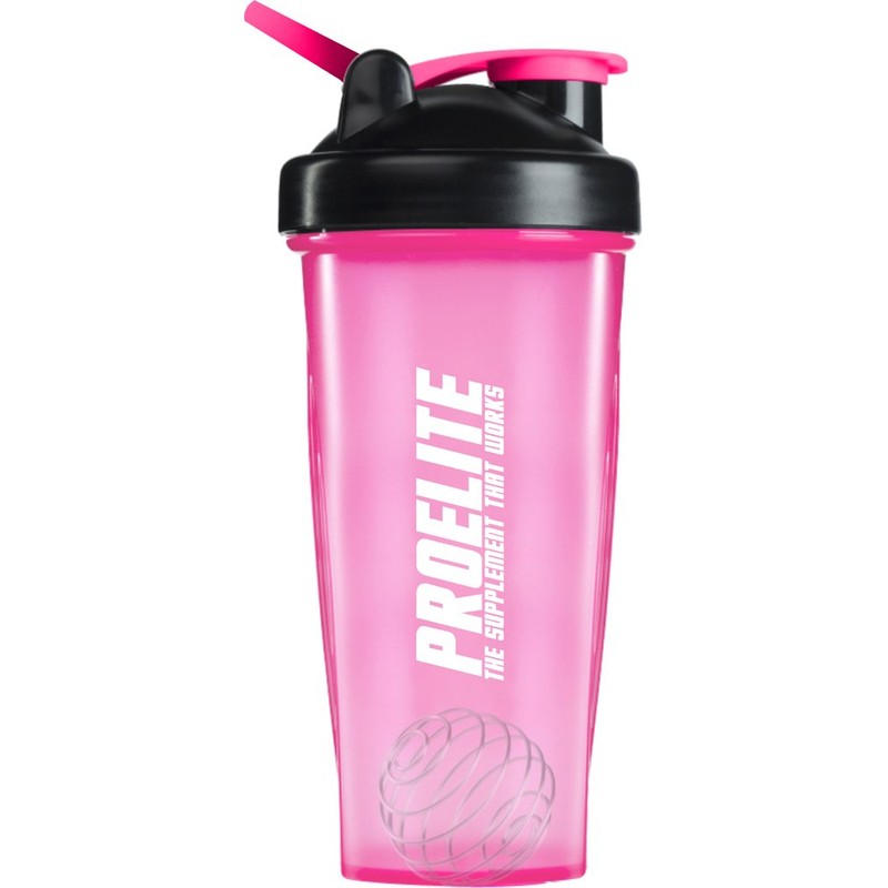 ProElite V3 Mixable Protein Shaker Bottle, 600 ml, Pink