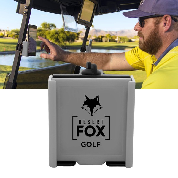 DESERT FOX GOLF - Phone Caddy (Gray)