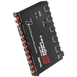 Cerwin Vega Mobile CV EQ770 7-Band Parametric Equalizer with Auxiliary Input (Renewed)