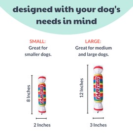 Huxley & Kent for Dogs | Farties (Small) | Funny Dog Toy | Dog Toy with Squeaker | Dog Gift | Fun, Durable, and Safe | Squeaky Dog Toy