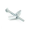 HASWARE Toggle Bolt Zinc Plated Steel and Wing Nut for