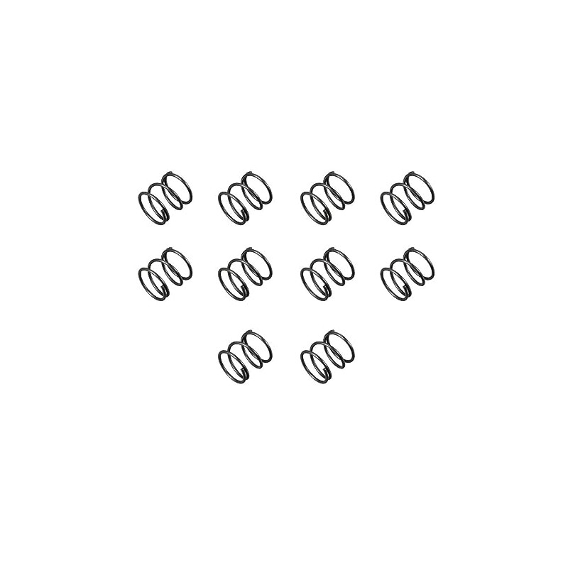 TOP-VIGOR 10Pcs Compression Spring, 1.2mm Wire Dia, 15mm OD, 15mm