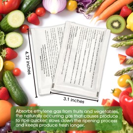 xcivi 5-Pack Produce Saver Refills Compatible with Frigidaire Pure Air Produce Keeper FRPAPKRF2PK FRPAPKRF, Fits Crisp Seal Fresh System Crisper Drawers, Refrigerator Produce Preserver Replacements