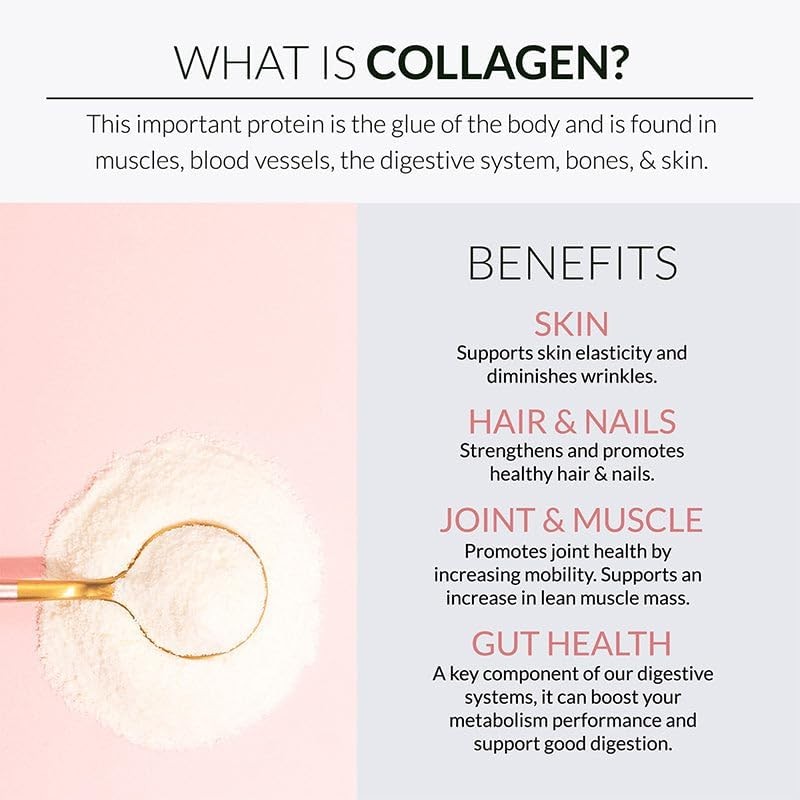 Alaya Multi Collagen Powder - Supports Hair, Skin, Nails &
