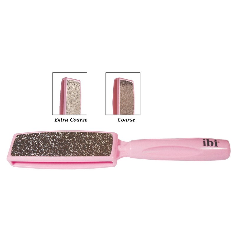 IBI 2-Sided Nickel Foot File Rasp for Callus Removal, Hypoallergenic,