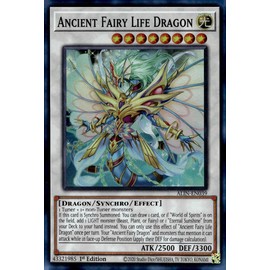Ancient Fairy Life Dragon - ALIN-EN039 - Super Rare - 1st Edition