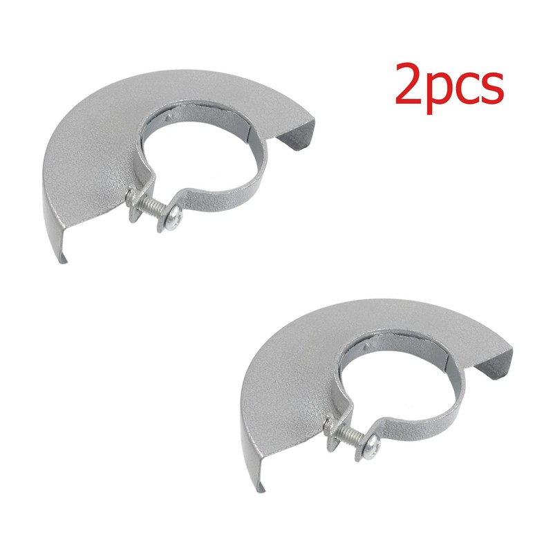 LDEXIN 2pcs Angle Grinder Part Wheel Guard Protector Cover (Silver