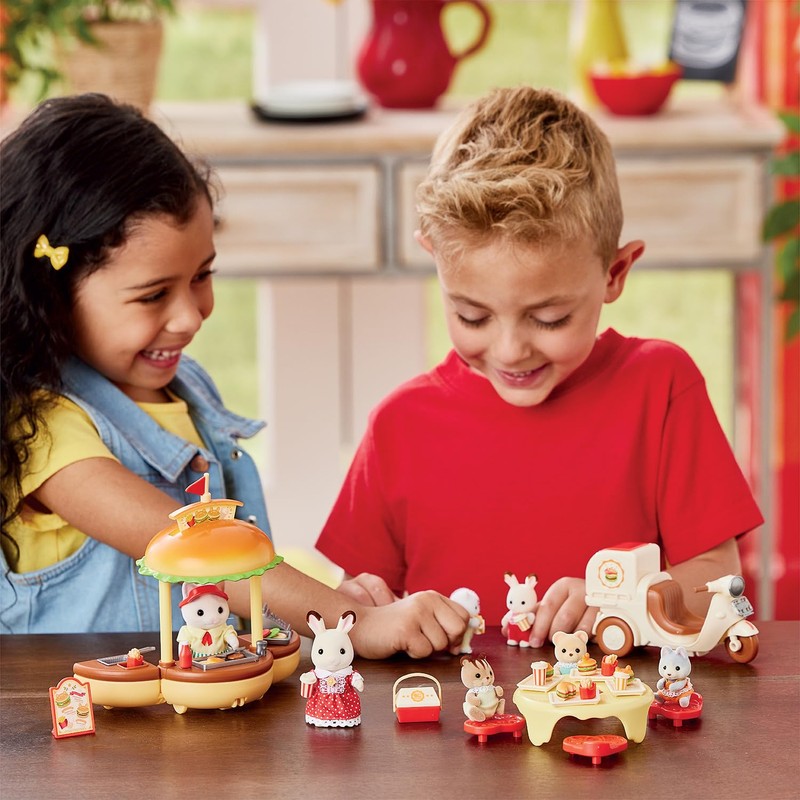 Sylvanian Families - 5757 Hamburger Stand - Dollhouse Playsets
