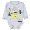 TupTam Long Sleeve Baby Bodysuit - Set of 5 Baby