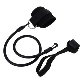 Mikinona Fitness Rope with Ankle Strap Set Durable Tension Band for Hip Training and Leg Workouts Lightweight Elastic Foot Ring Buckle for Gym and Home Exercise