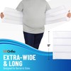NYOrtho Bariatric Abdominal Binder,12-Inch Wide Elastic Belly Wrap for Plus-Size