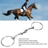 O Ring Horse Bits Flexible Linking Polished Stainless Steel Horse