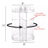 GYBOOM Organizador De Maquillaje Ajustable Transparente Que Gira 36