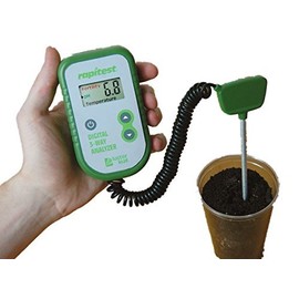 Digital 3 in 1 Soil Tester Analyzer Ph, Fertility, Thermometer Soil Garden Plant Test Tester