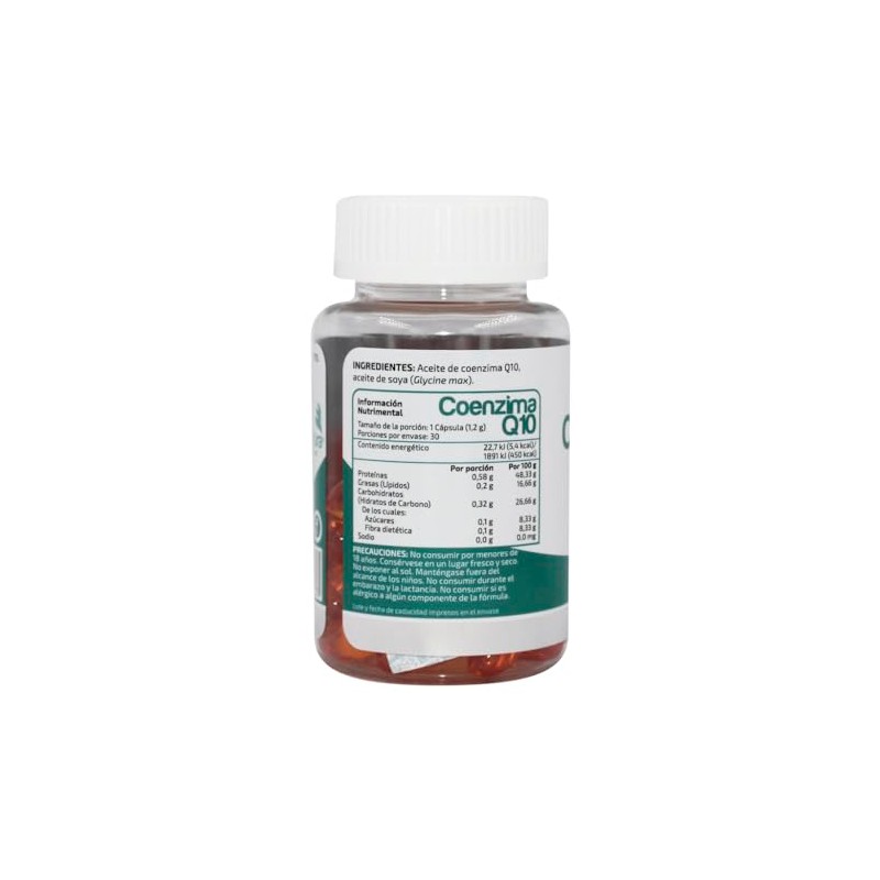 COENZIMA Q-10 c/30 capsulas softgel TECNONATURA7503010997733