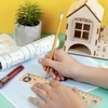 Children's Ruler, 21 cm Wooden Ruler with Astronaut Motifs, Unique