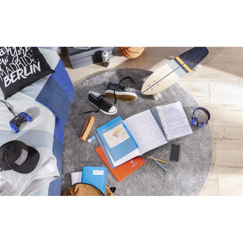 Clairefontaine 971601C Koverbook (DIN A4, 21 x 29.7 cm, Squared,