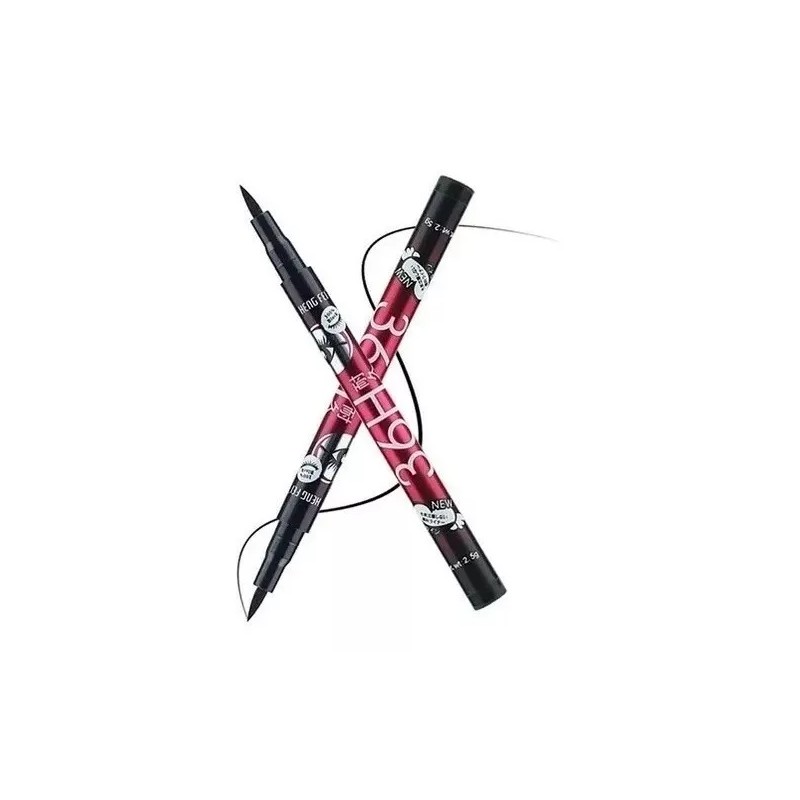 Huxia Beauty Delineador Tipo Plumon Para Ojos Negro Larga Duracion