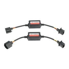 2pcs LED Headlight Decoder Resistor Canbus Decoder for H13 9008 Plug LED Headlight Fog Light