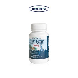 Healthpia Green-lipped Mussel 1000mg 100 Capsules / 헬스피아 초록입홍합 1000mg 100캡슐