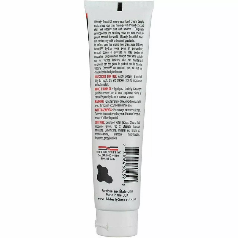 Udderly Smooth Hand Cream 4 oz (Pack of 3)