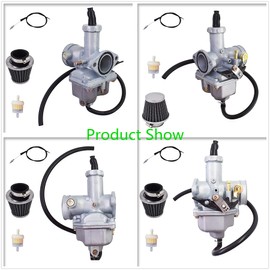 Carburetor & Throttle Cable Air Filter Fit for Honda CRF100F XR100 XL100S XR200X R200R Carb