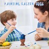 Egg Painting Set - 12 Wooden Eggs to Paint with