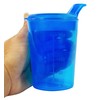 Medi-Inn+ Sippy Cup Drinking Cup 250 ml (Colour: Blue, Opening: