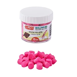 Balzer Method Feeder Hook Pellets 10 mm Pink Halibut Squid 60g