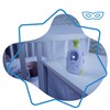 Badabulle B014010 Babyphone Online 300m+, weiß