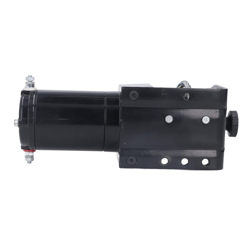Electric Winch, 24V 2000LBS Load Capacity Electric Steel Cable ATV