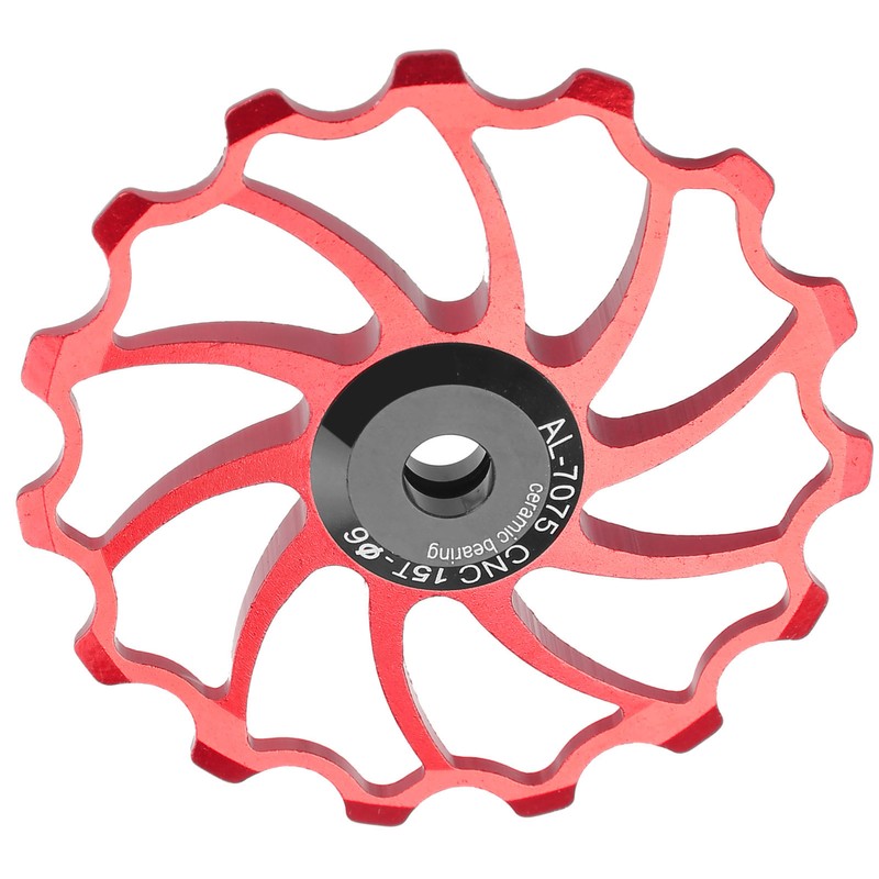 MEIJUN Rear Derailleur Guide Pulley Wheel 15T Ceramic Bearing for