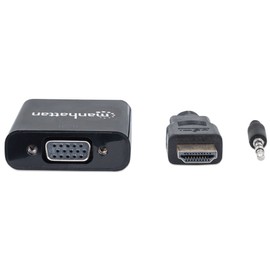 Manhattan 151559 Video Converter, Black