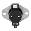 2PCS Snap Disc Temperature Switch Bimetal Engineering Plastic 25A Thermostat