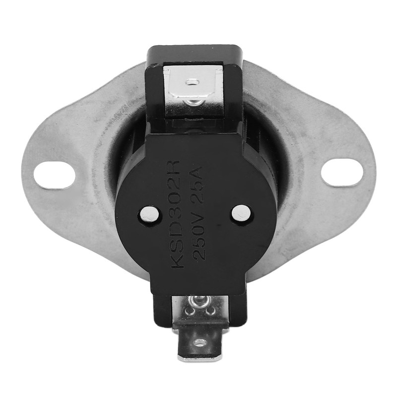 2PCS Snap Disc Temperature Switch Bimetal Engineering Plastic 25A Thermostat